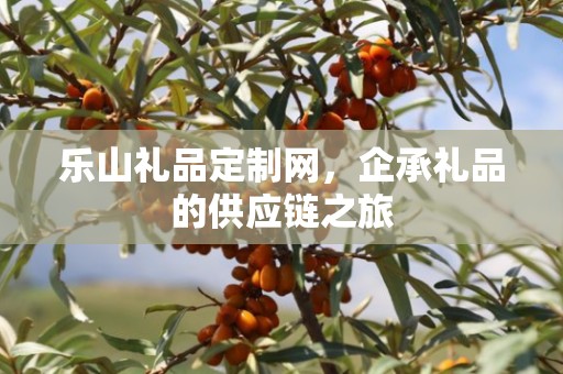 乐山礼品定制网，企承礼品的供应链之旅