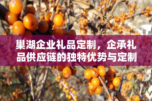 巢湖企业礼品定制，企承礼品供应链的独特优势与定制体验