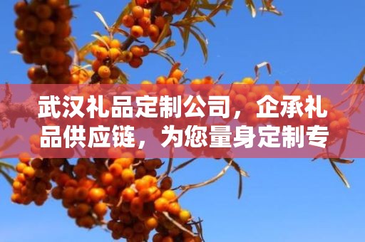 武汉礼品定制公司，企承礼品供应链，为您量身定制专属礼品
